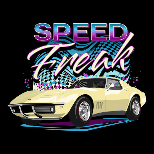 68 Yellow Chevy Corvette Tee