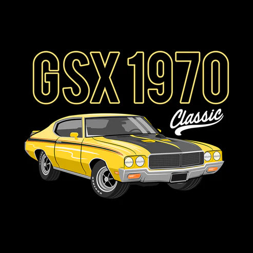 70 Yellow Buick Skylark GSX Tee