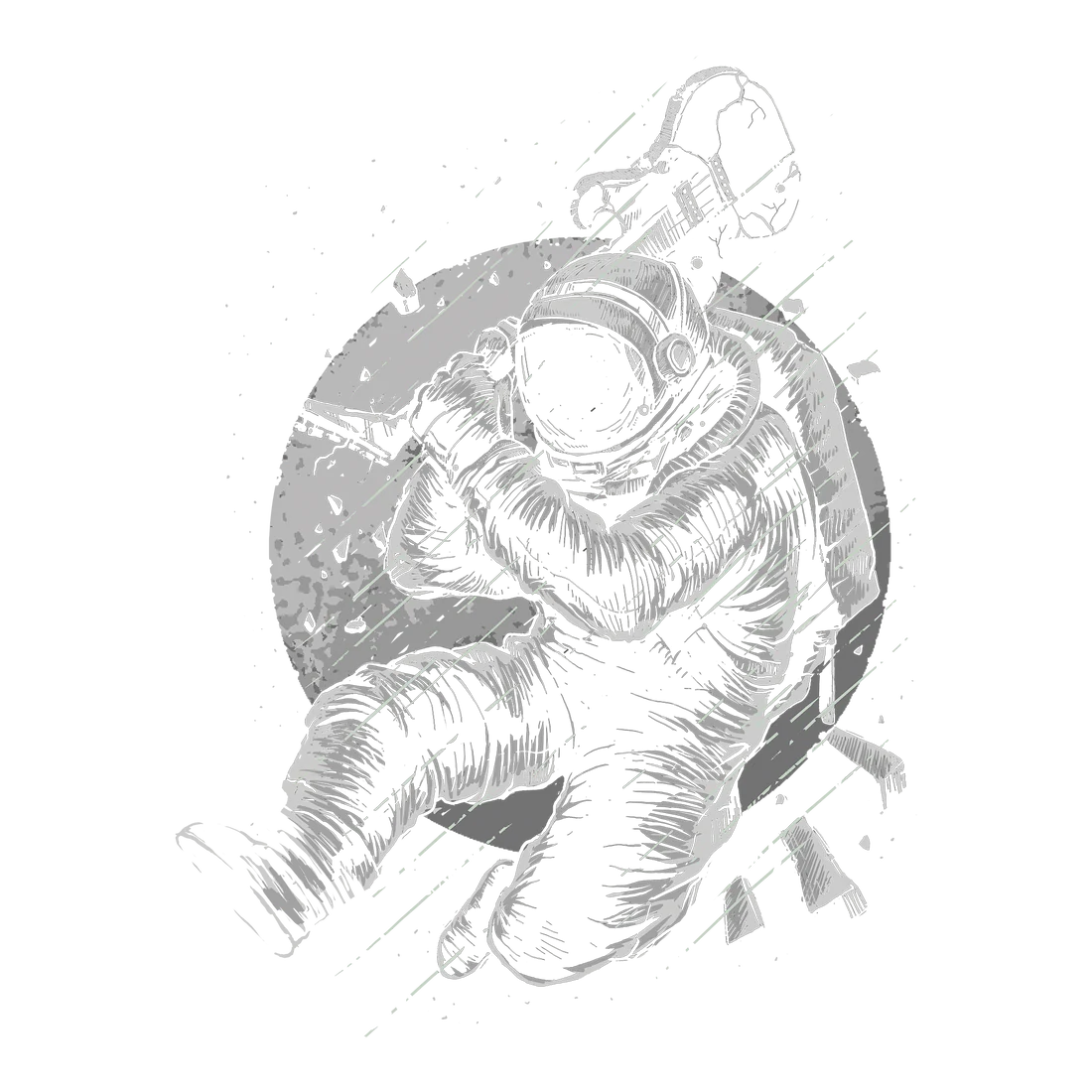 Astronaut Rocker Tee