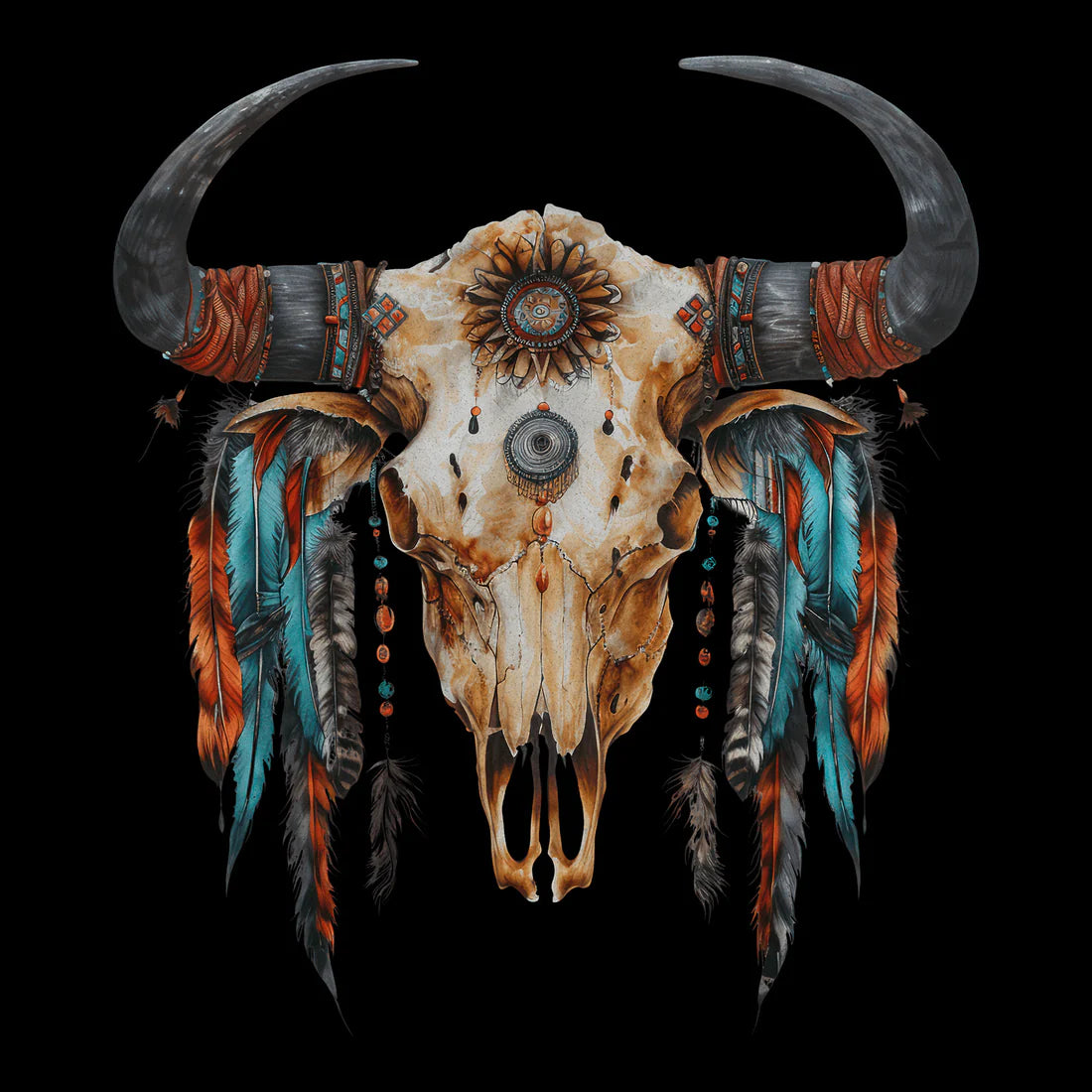 Buffalo Skull Tee