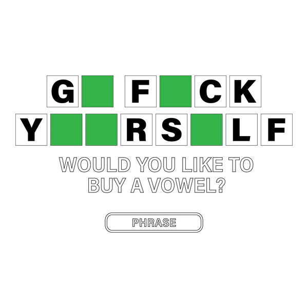 Buy a Vowel Tee