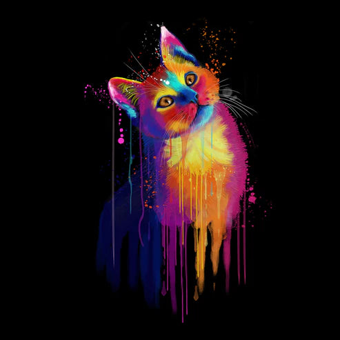 Color Cat Tee