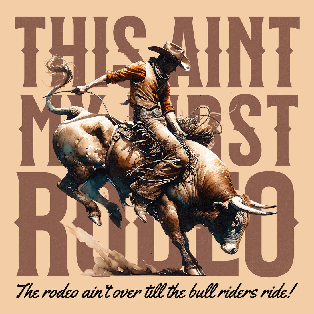 The Rodeo Ain't Over Tee