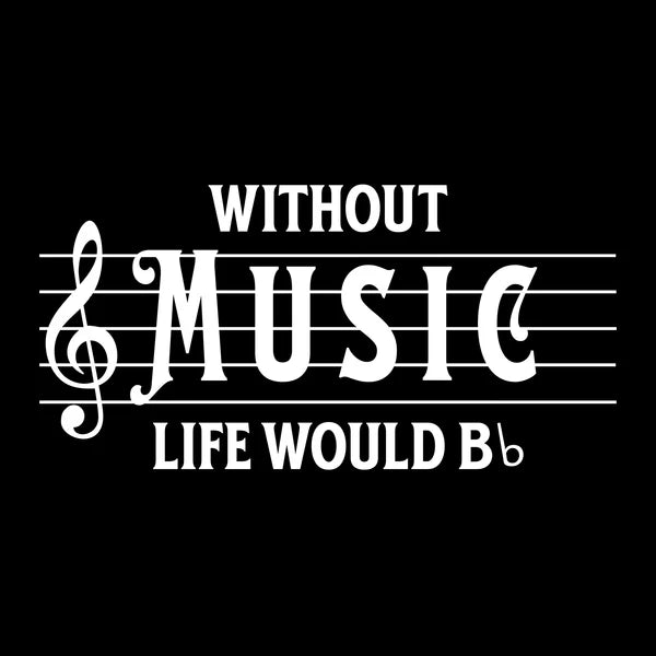 Without Music Tee