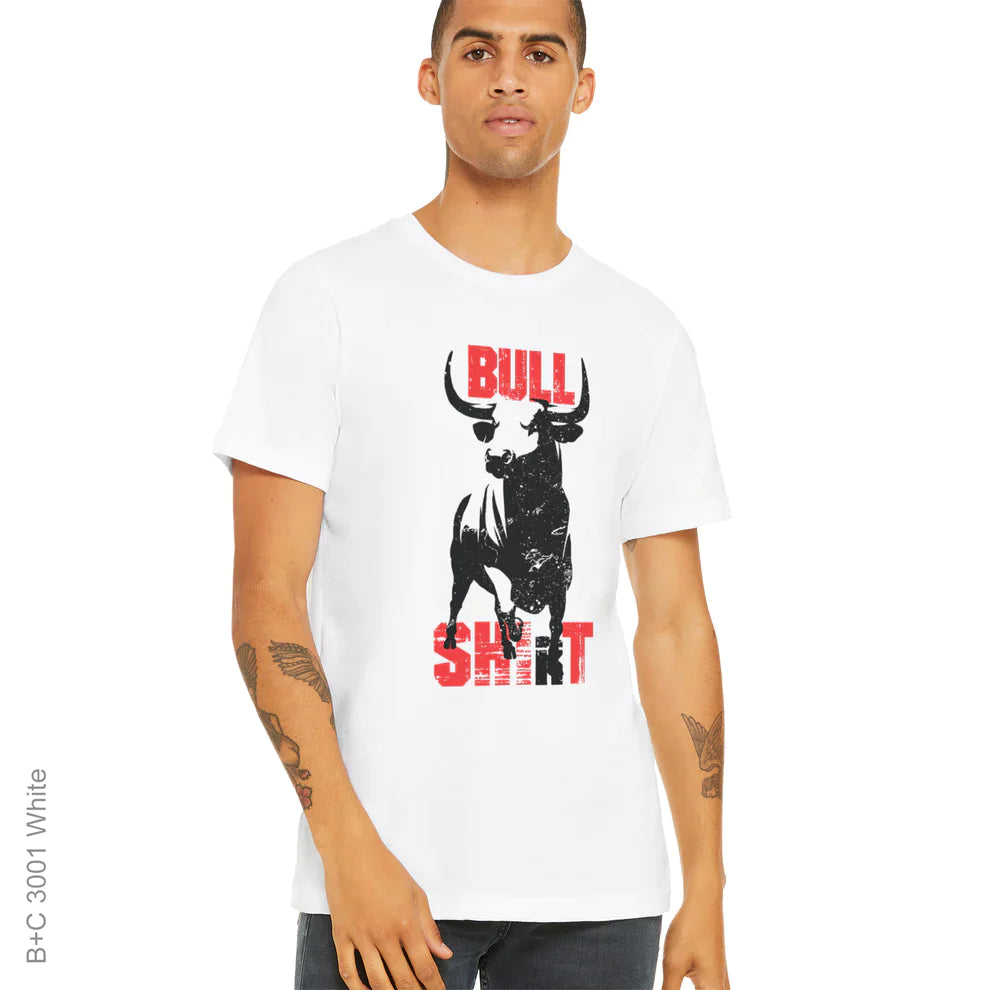Animal, Animals, bull, Crew, Crew Neck, swear, swearing, TeeBull Shirt Tee from FineRag.comfinerag.com