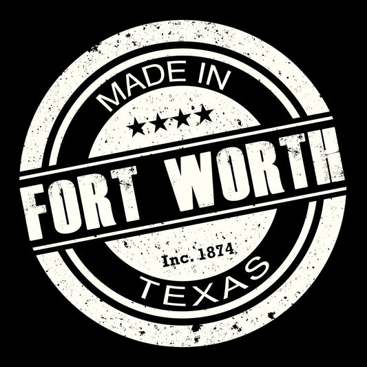Crew, Crew Neck, Fort Worth, Made in state, State, State name, Tee, Texas, United StatesFort Worth Made Tee from FineRag.comfinerag.com