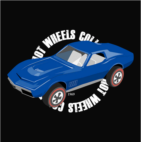 1968, 68, Chevrolet, Chevy, Classic, Collectibles, Corvette, Crew, Crew Neck, Ford, hobby, Hot rod, Hot Wheels, pasttime, TeeRedline 68 Corvette Tee from FineRag.comfinerag.com
