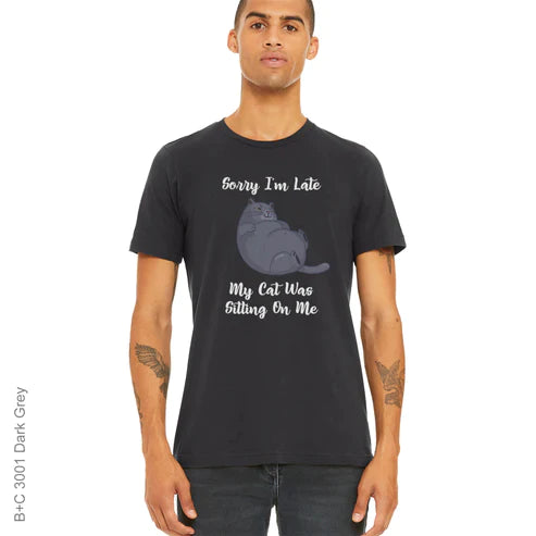 Sorry I'm Late Tee from FineRag.comfinerag.com