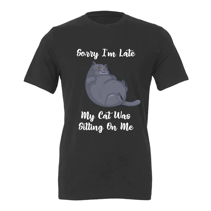 Sorry I'm Late Tee from FineRag.comfinerag.com