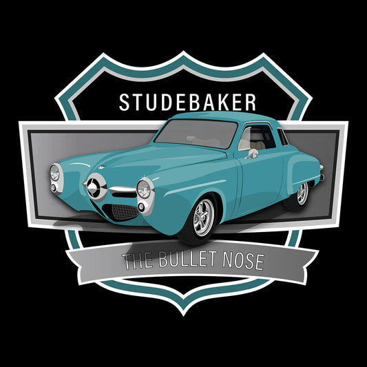 50 Turquoise Studebaker Champion Tee