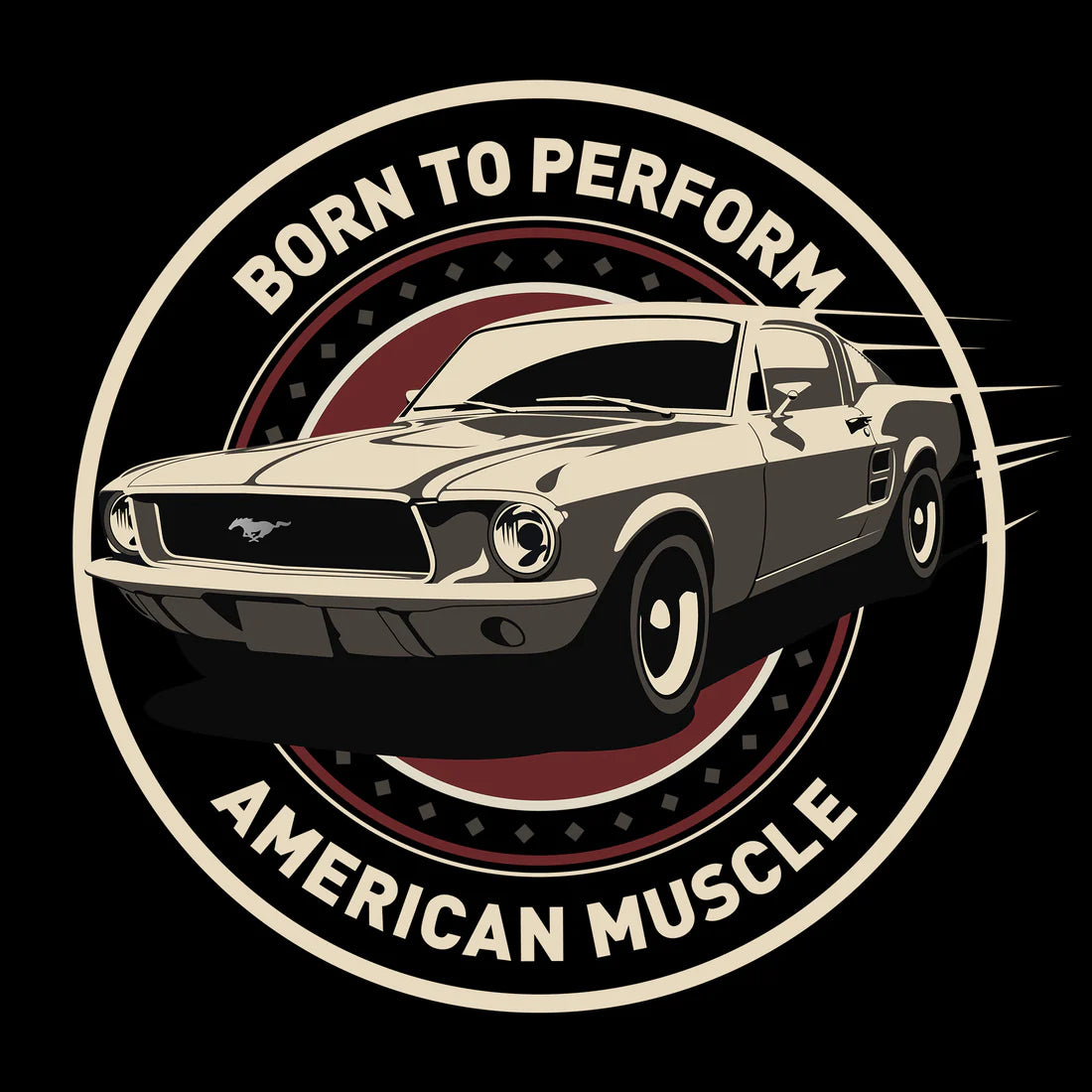 67 Ford Mustang Fastback Tee