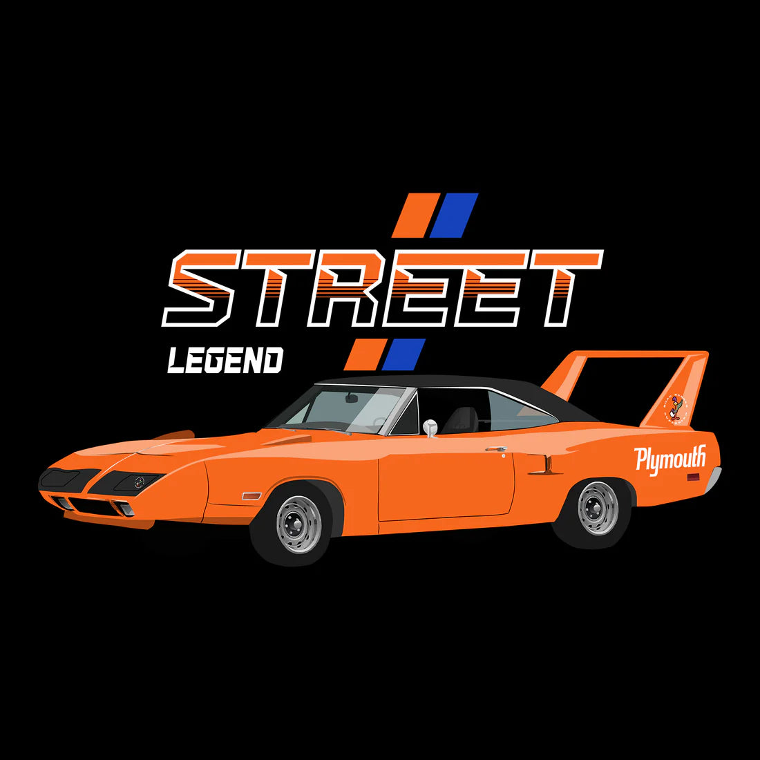 70 Orange Plymouth Superbird Tee