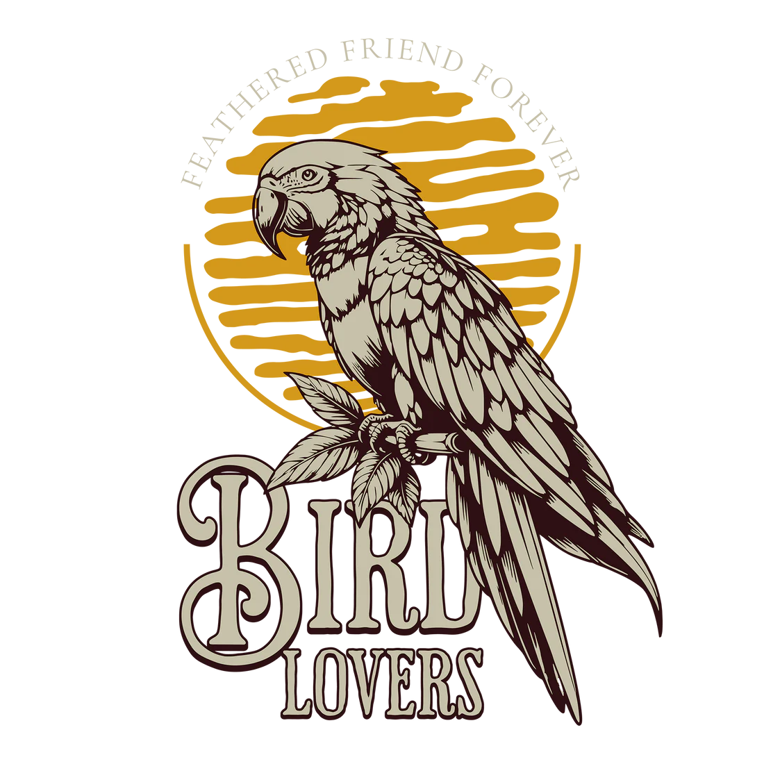 Feathered Friends Forever Tee