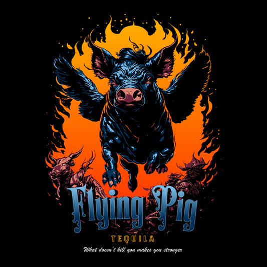 Flying Pig Tequila Tee