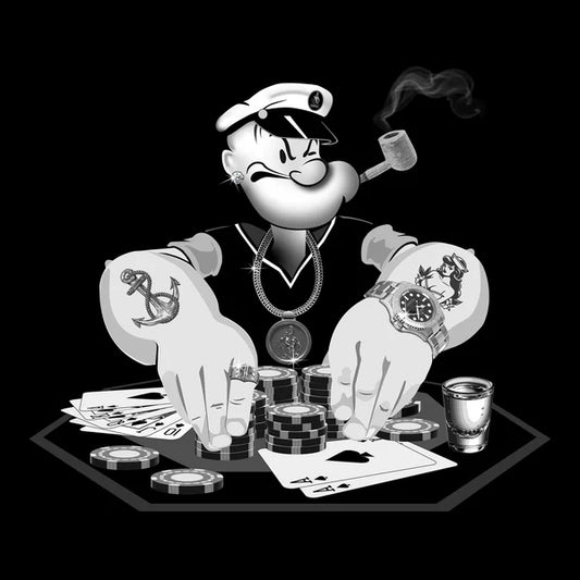 Popeye the Gamblin' Man Tee