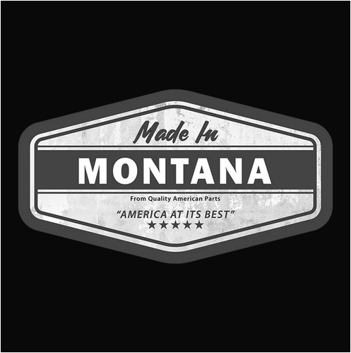 Classic, Crew, Crew Neck, Made in state, Montana, State, State name, Tee, United StatesMontana Made Tee from FineRag.comfinerag.com