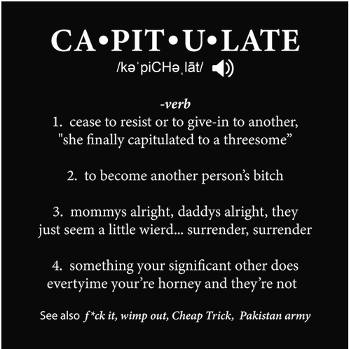 Capitulate Tee