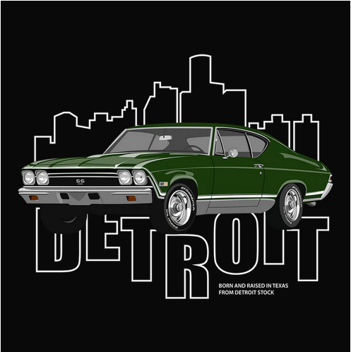 68 Green Chevy Chevelle SS Tee