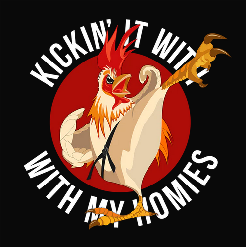 Kung Fu Rooster Tee