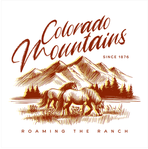 Colorado Mountains Tee