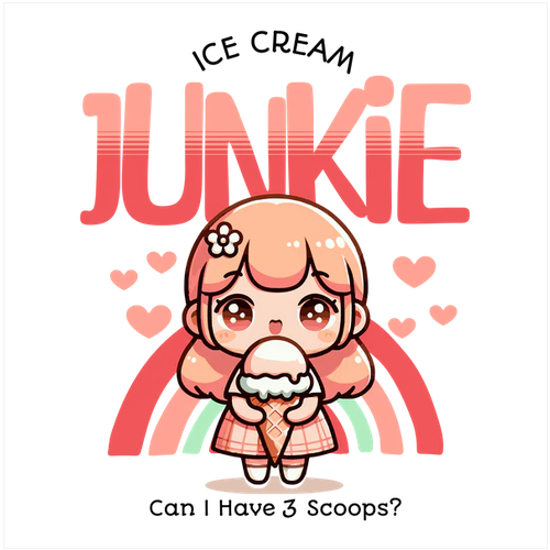 Ice Cream Junkie Tee