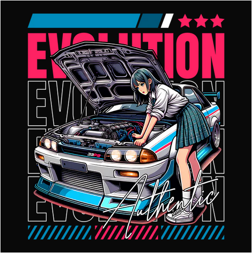 Lancer Evolution Tee