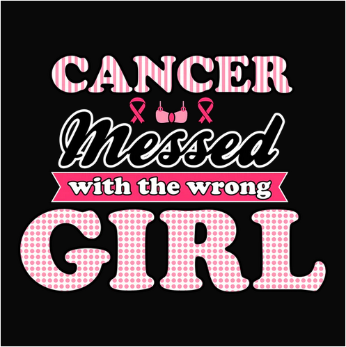 Wrong Girl Breast Cancer Tee