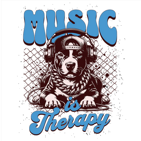 Music is Therapy Tee