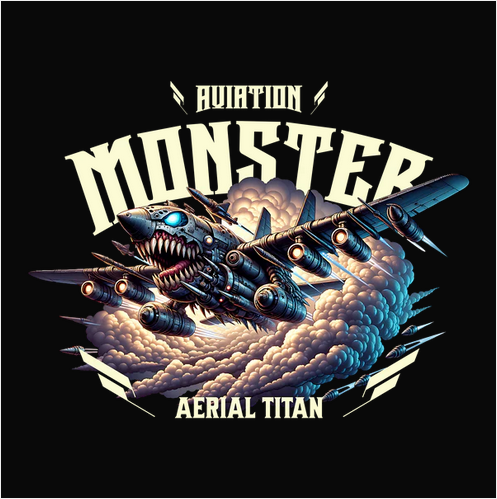 Aviation Monster Tee