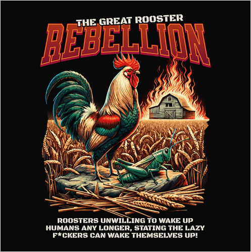 Rooster Rebellion Tee