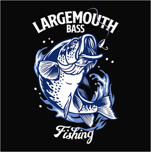 Large Mouth Bass Tee