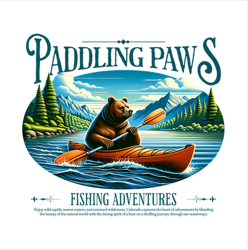 Paddling Paws Tee