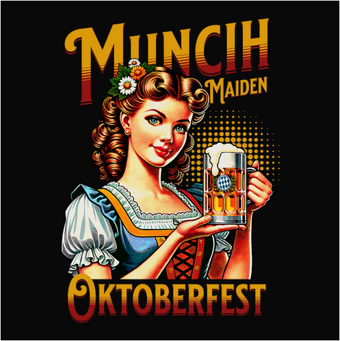 Munich Maiden Oktoberfest Tee