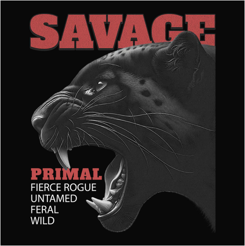 Savage Cat Tee