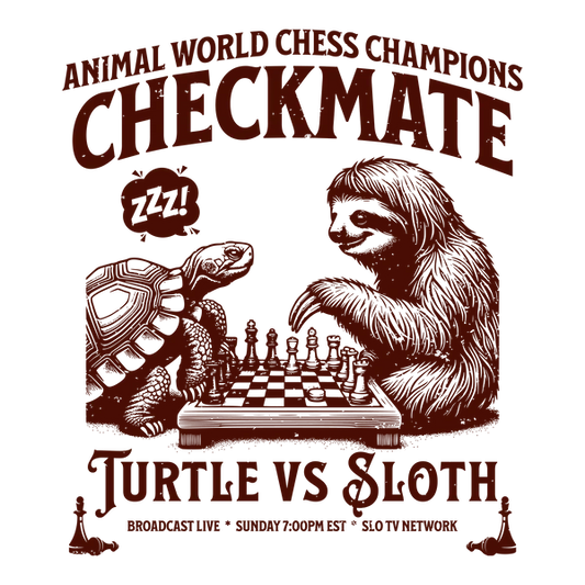 Turtle vs. Sloth Tee