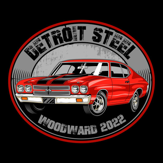 Auto, Automobile, Car, Chevelle, Chevrolet, Crew, Crew Neck, Detroit, Muscle Car, Old School, TeeChevelle Tee from FineRag.comfinerag.com