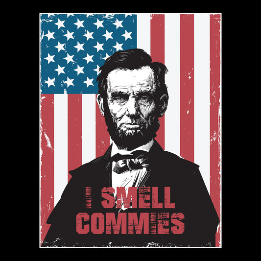 American Flag, C, Commies, Crew, Crew Neck, Flag, Lincoln, political, Politics, Tee, US Flag, Worn flagCommies Tee from FineRag.comfinerag.com