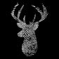 Antlers, Crew, Crew Neck, D, Deer, Tee, Thumbprint, Wild, Wild animal, Wilderness, Wildlife, Woman's, Women'sDeer Trunk Tee from FineRag.comfinerag.com