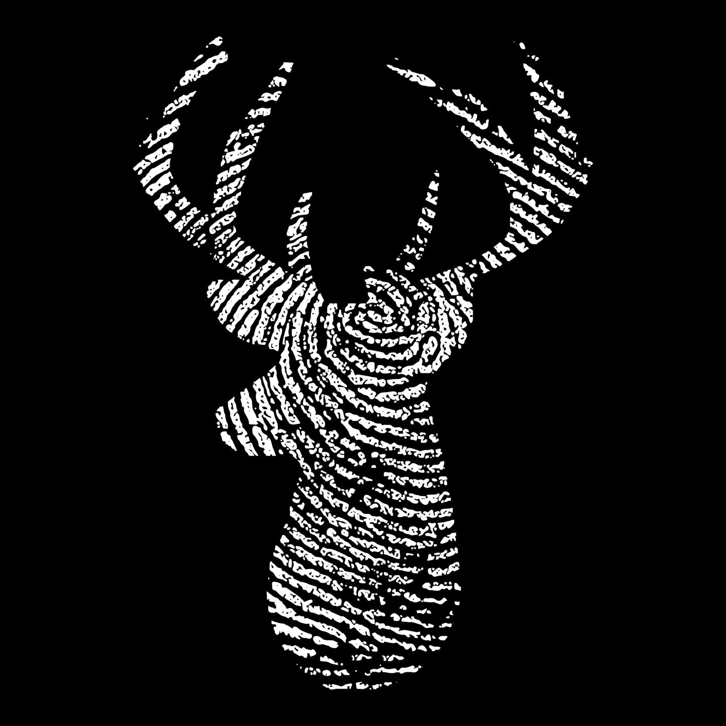 Antlers, Crew, Crew Neck, D, Deer, Tee, Thumbprint, Wild, Wild animal, Wilderness, Wildlife, Woman's, Women'sDeer Trunk Tee from FineRag.comfinerag.com