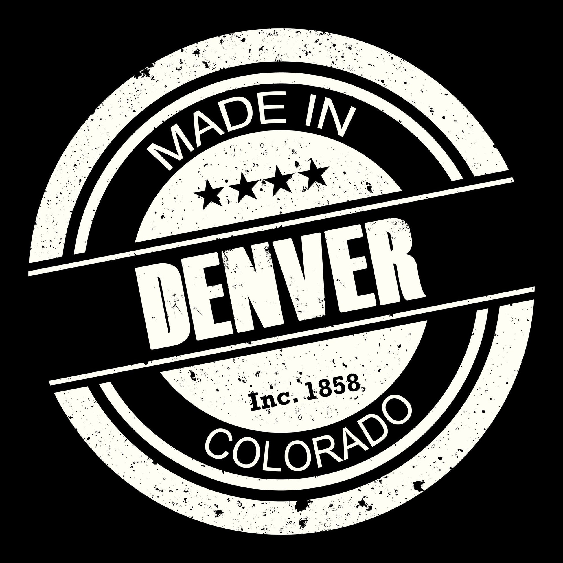 38th State, Colorado, Crew, Crew Neck, D, Denver, Made, Made in state, State, State name, Tee, The Centennial State, United StatesDenver Made Tee from FineRag.comfinerag.com