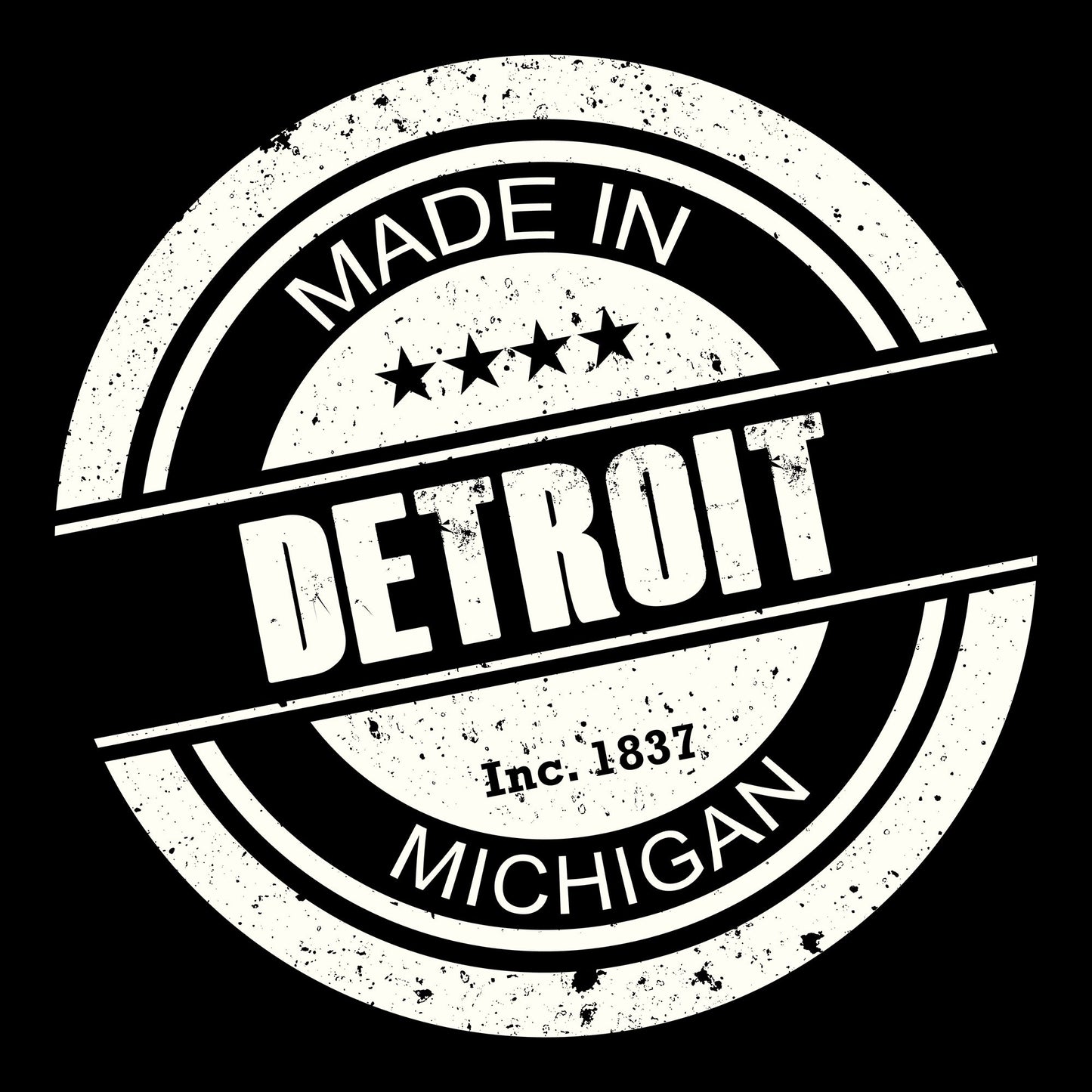 26th State, Crew, Crew Neck, Detroit, Great Lake State, Great Lakes, Made, Made in state, Michigan, State, State name, Tee, United StatesDetroit Made Tee from FineRag.comfinerag.com