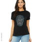 Abstract, C, color, Colorful, Crew, Crew Neck, Electronic, Skeleton, SkullElectronic Skull Tee from FineRag.comfinerag.com