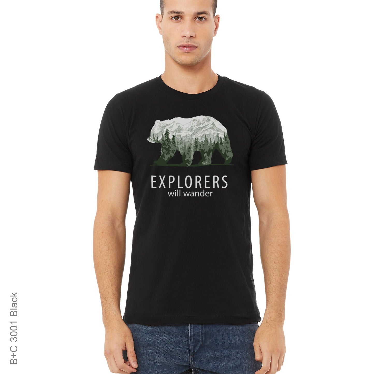 Bear, Crew, Crew Neck, polar bear, Tee, Wild, Wild animal, Wilderness, WildlifeExplorers Tee from FineRag.comfinerag.com