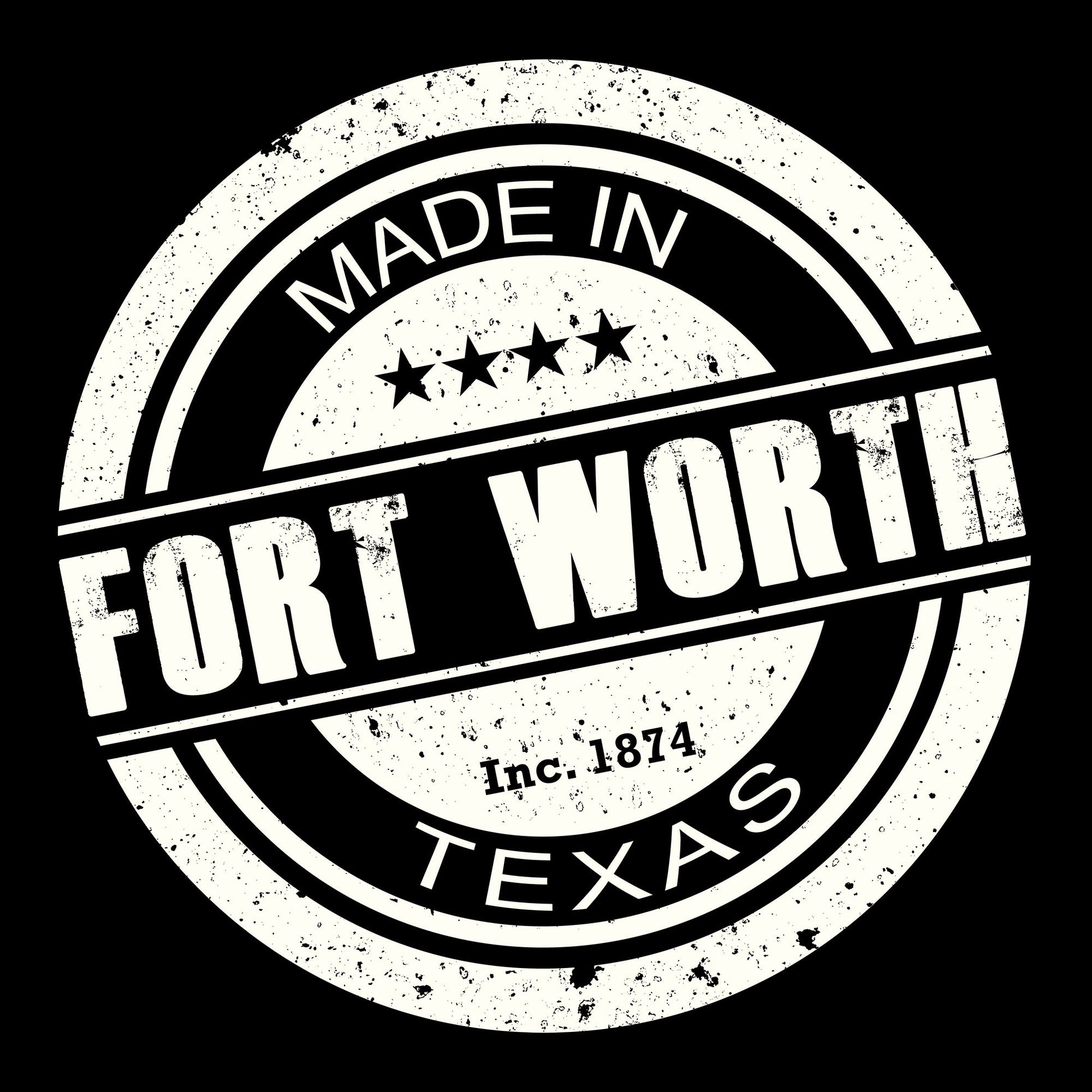 Crew, Crew Neck, Fort Worth, Made in state, State, State name, Tee, Texas, United StatesFort Worth Made Tee from FineRag.comfinerag.com