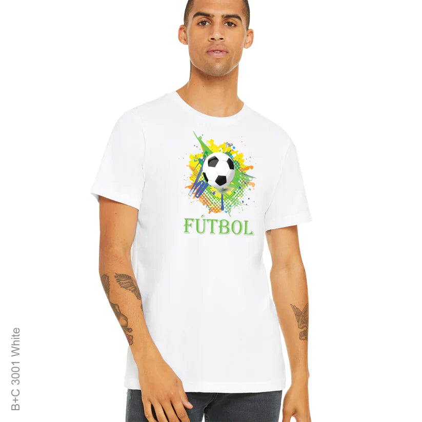 ball, Crew, Crew Neck, football, soccer, Sports, TeeFutbol Tee from FineRag.comfinerag.com