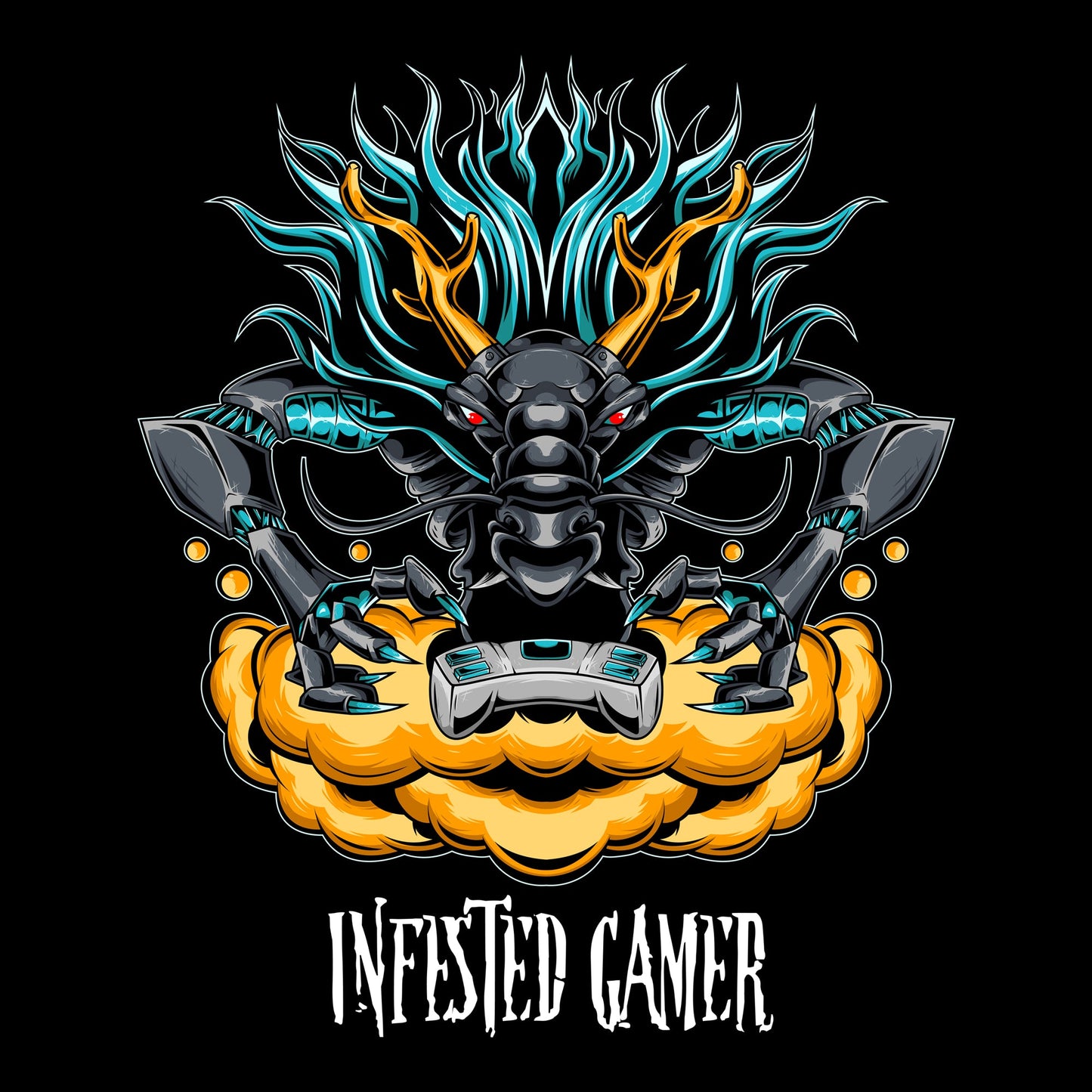 Infested Gamer Tee from FineRag.comfinerag.com