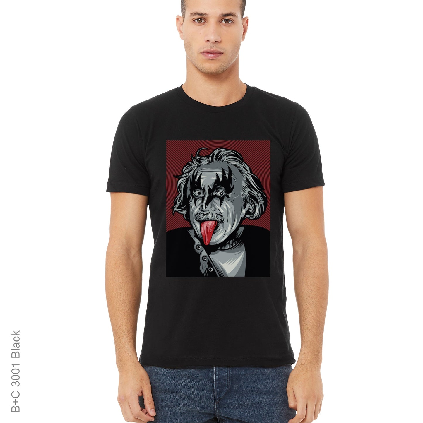 Kiss Einstein Tee from FineRag.comfinerag.com