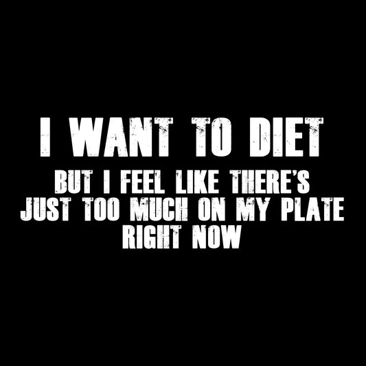 Need to Diet Tee from FineRag.comfinerag.com