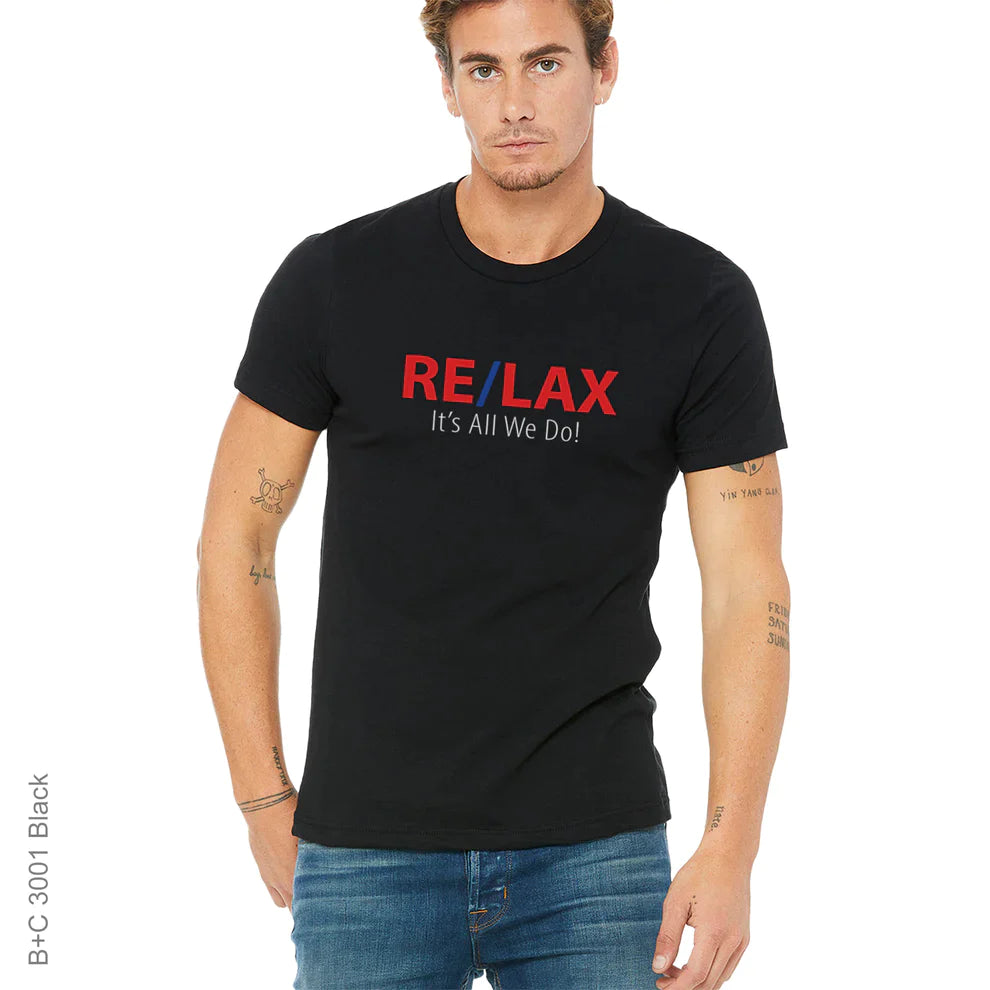 #funny, #humorous, Crew, Crew Neck, relax, TeeRelax Tee from FineRag.comfinerag.com