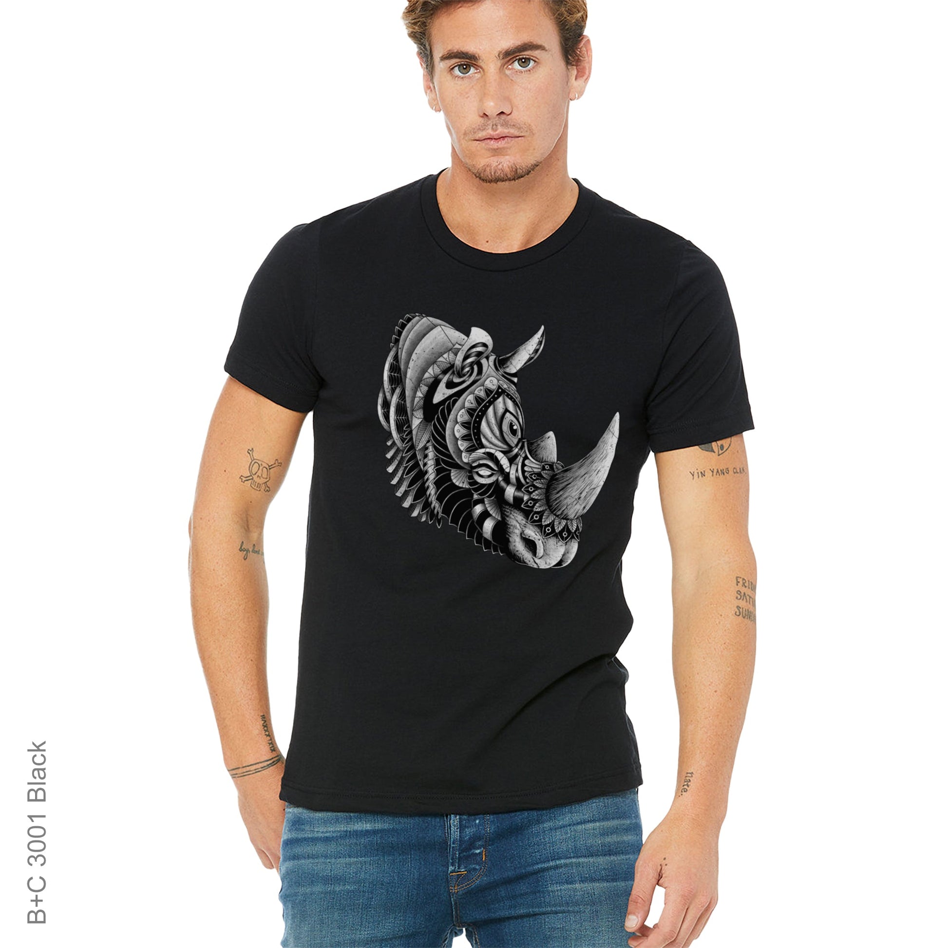 Rhino Ornate Tee from FineRag.comfinerag.com